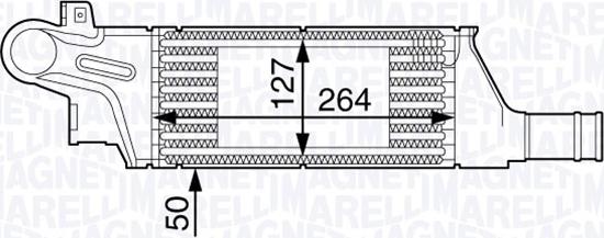 Magneti Marelli 351319202130 - Интеркулер autozip.com.ua