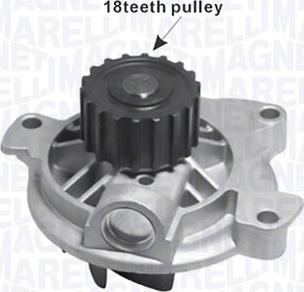 Magneti Marelli 352316171172 - Водяний насос autozip.com.ua