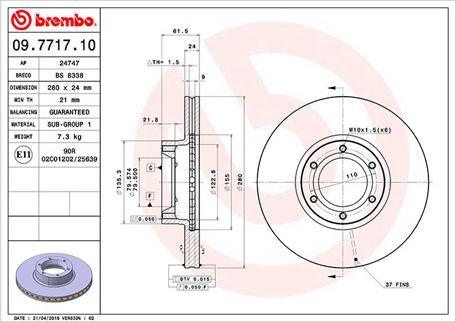 Magneti Marelli 360406044200 - Гальмівний диск autozip.com.ua