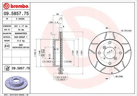 Magneti Marelli 360406046005 - Гальмівний диск autozip.com.ua