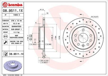 Magneti Marelli 360406040002 - Гальмівний диск autozip.com.ua