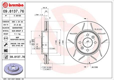 Magneti Marelli 360406043905 - Гальмівний диск autozip.com.ua