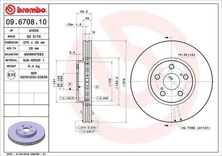 Magneti Marelli 360406047700 - Гальмівний диск autozip.com.ua