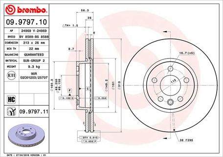 Magneti Marelli 360406050900 - Гальмівний диск autozip.com.ua