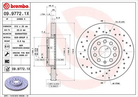 Magneti Marelli 360406050602 - Гальмівний диск autozip.com.ua