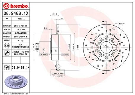 Magneti Marelli 360406050802 - Гальмівний диск autozip.com.ua