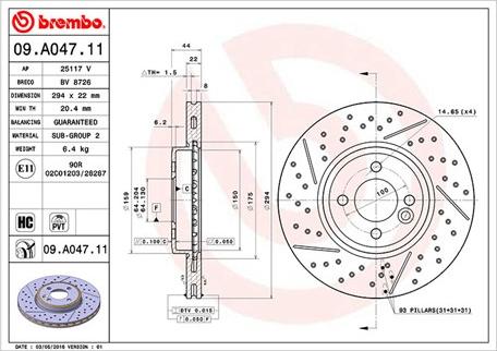 Magneti Marelli 360406069100 - Гальмівний диск autozip.com.ua