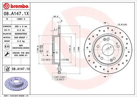 Magneti Marelli 360406065502 - Гальмівний диск autozip.com.ua