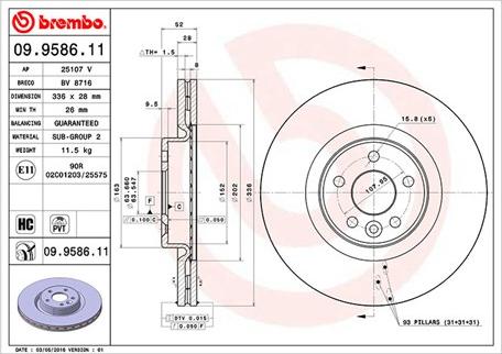 Magneti Marelli 360406068000 - Гальмівний диск autozip.com.ua