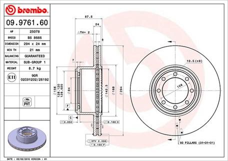 Magneti Marelli 360406062200 - Гальмівний диск autozip.com.ua