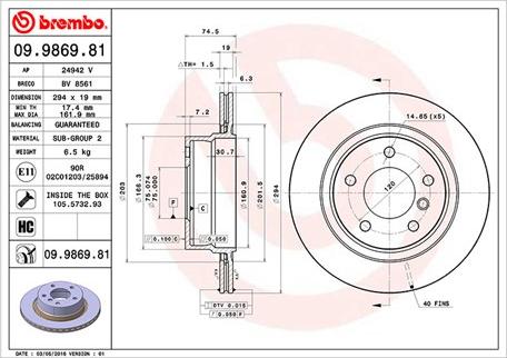 Magneti Marelli 360406004401 - Гальмівний диск autozip.com.ua