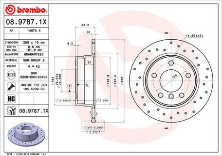 Magneti Marelli 360406004802 - Гальмівний диск autozip.com.ua