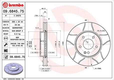 Magneti Marelli 360406006305 - Гальмівний диск autozip.com.ua