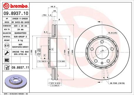 Magneti Marelli 360406008800 - Гальмівний диск autozip.com.ua