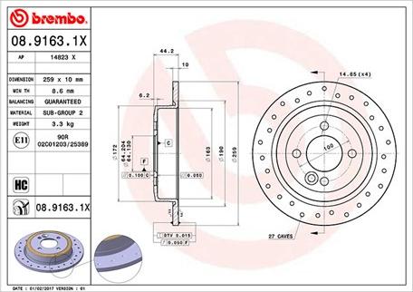 Magneti Marelli 360406002802 - Гальмівний диск autozip.com.ua