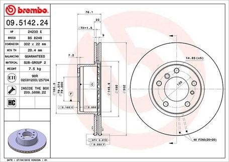 Magneti Marelli 360406015700 - Гальмівний диск autozip.com.ua