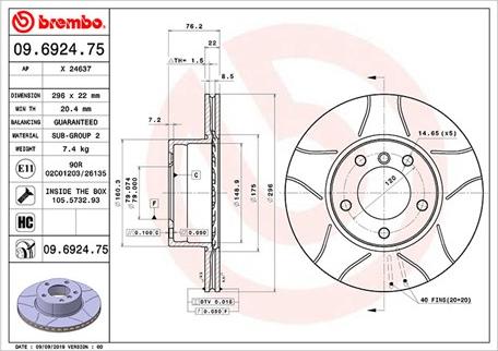 Magneti Marelli 360406016305 - Гальмівний диск autozip.com.ua