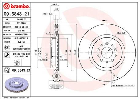 Magneti Marelli 360406010801 - Гальмівний диск autozip.com.ua
