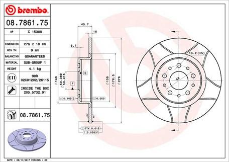 Magneti Marelli 360406011005 - Гальмівний диск autozip.com.ua