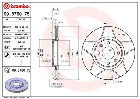 Magneti Marelli 360406018905 - Гальмівний диск autozip.com.ua