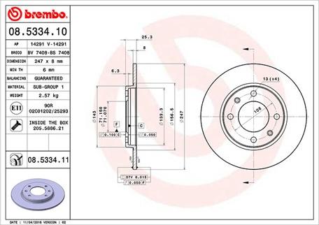 Magneti Marelli 360406018300 - Гальмівний диск autozip.com.ua