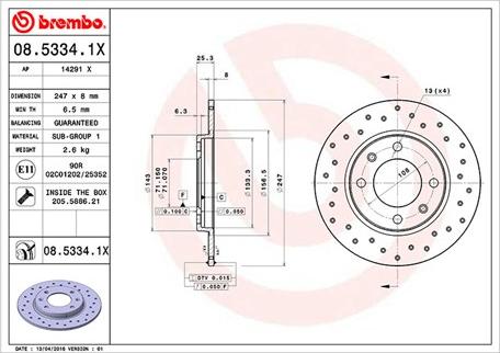 Magneti Marelli 360406018302 - Гальмівний диск autozip.com.ua