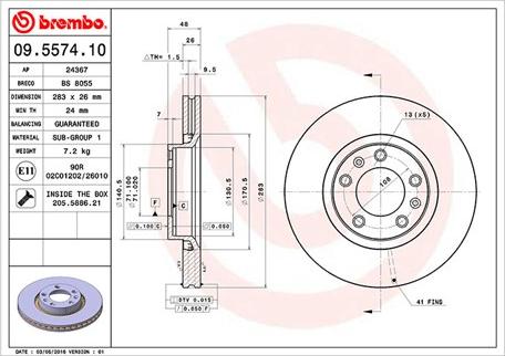 Magneti Marelli 360406018200 - Гальмівний диск autozip.com.ua