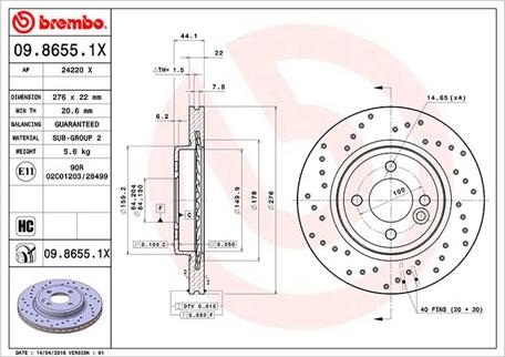 Magneti Marelli 360406017402 - Гальмівний диск autozip.com.ua