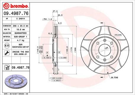 Magneti Marelli 360406017805 - Гальмівний диск autozip.com.ua