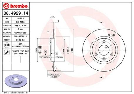 Magneti Marelli 360406017700 - Гальмівний диск autozip.com.ua