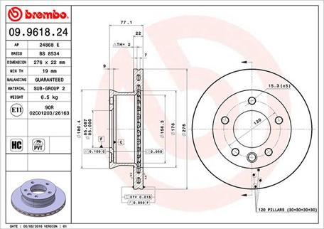 Magneti Marelli 360406085700 - Гальмівний диск autozip.com.ua