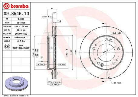 Magneti Marelli 360406030300 - Гальмівний диск autozip.com.ua