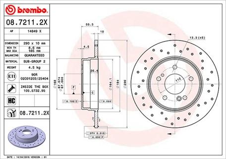 Magneti Marelli 360406032002 - Гальмівний диск autozip.com.ua