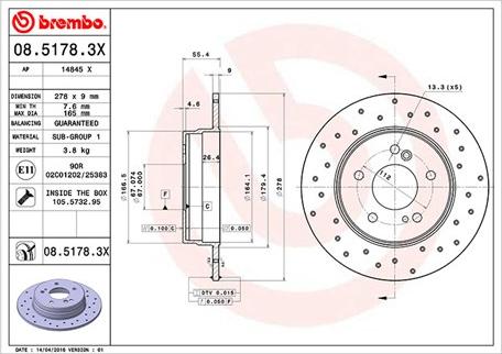 Magneti Marelli 360406032102 - Гальмівний диск autozip.com.ua