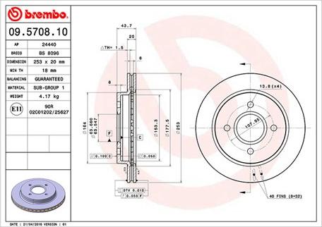 Magneti Marelli 360406025400 - Гальмівний диск autozip.com.ua