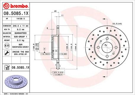 Magneti Marelli 360406021602 - Гальмівний диск autozip.com.ua