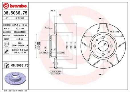 Magneti Marelli 360406021805 - Гальмівний диск autozip.com.ua