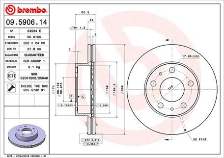 Magneti Marelli 360406022700 - Гальмівний диск autozip.com.ua