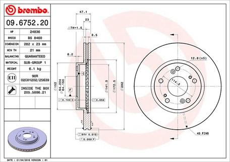 Magneti Marelli 360406027900 - Гальмівний диск autozip.com.ua