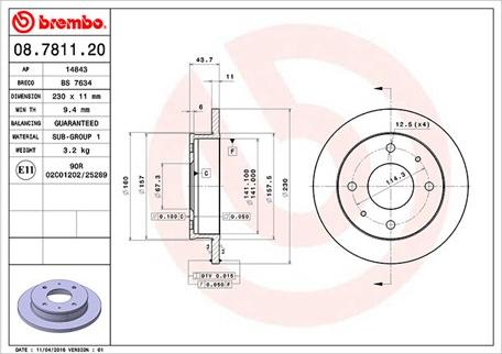 Magneti Marelli 360406027000 - Гальмівний диск autozip.com.ua