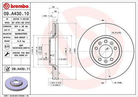 Magneti Marelli 360406075700 - Гальмівний диск autozip.com.ua