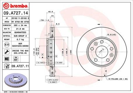 Magneti Marelli 360406077600 - Гальмівний диск autozip.com.ua