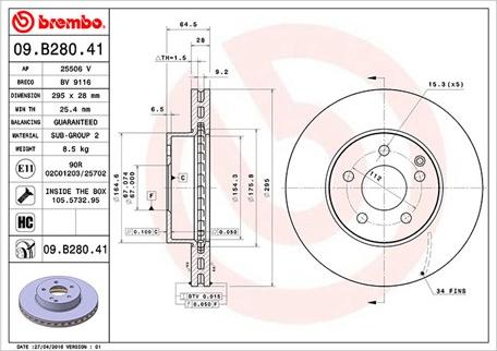 Magneti Marelli 360406146801 - Гальмівний диск autozip.com.ua