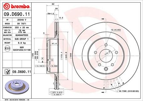 Magneti Marelli 360406169801 - Гальмівний диск autozip.com.ua