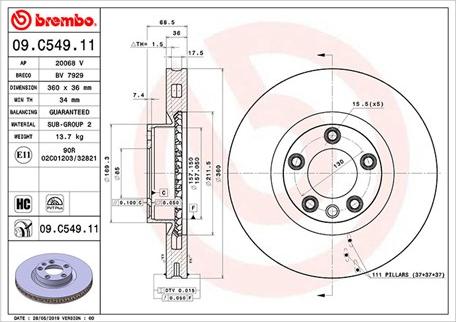 Magneti Marelli 360406166201 - Гальмівний диск autozip.com.ua