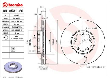 Magneti Marelli 360406105400 - Гальмівний диск autozip.com.ua