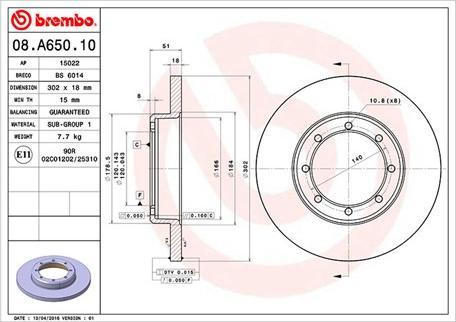 Magneti Marelli 360406106300 - Гальмівний диск autozip.com.ua