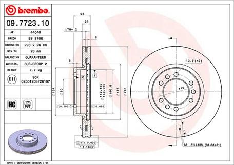 Magneti Marelli 360406106200 - Гальмівний диск autozip.com.ua