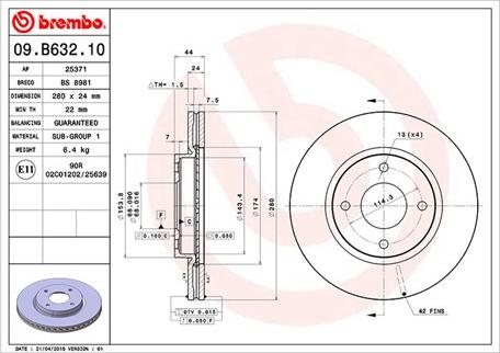 Magneti Marelli 360406119300 - Гальмівний диск autozip.com.ua