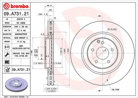 Magneti Marelli 360406114501 - Гальмівний диск autozip.com.ua